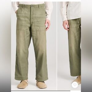 Polo Ralph Lauren paint distressed relaxed pants